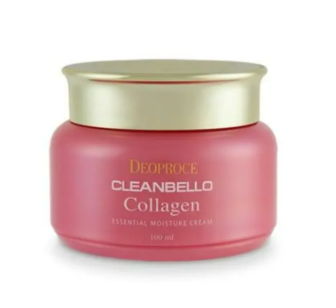 Deoproce Cleanbello Collagen Essential Moisture Cream 100ml.                                       Facial Moisturizer, facial cream, moisturize cream, hydrating face cream