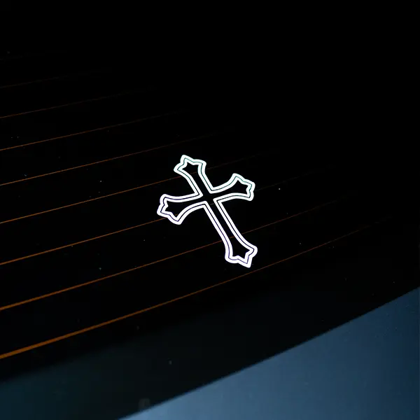 Clutch "Small" V2 Cross Decal