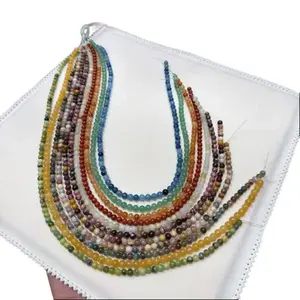 11 Strands Mixed Gemstone Beads Bundle,Assorted Colorful Loose Beads for Jewelry Making