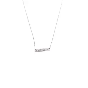 Silver Thin Necklace