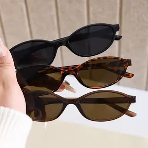 4Pcs Classic Black Vintage Oval Eyewear, Timeless Retro Decor Glasses, Aesthetic Fashion Eyewear for Daily Styling New Year Celebration & Women Holiday Gifting