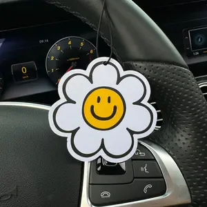 Hilton Hotel Scented Car Air Freshener, Car Diffuser, Car Interior Diffusers, Cute Sunflower Design, Long-Lasting Fragrance, Stress Relief, Perfect Gift for Birthdays & Holidays