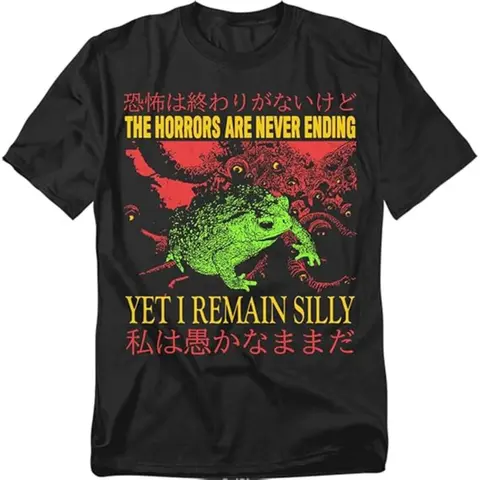 Women's Short-Sleeve Crewneck Lady Meme Shirt - Surreal Meme Vibe Print, Breathable Fabric, Casual, Bohemian Streetwear Top, Long-Lasting, Shape-Hold Stitch, 5XL