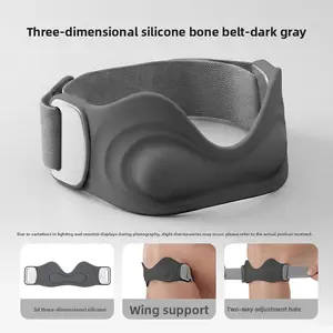 Secure-Fit Patella Knee Band with Adjustable Silicone Strap, Patellar Knee Brace, Stabilizes Kneecap and Relieves Pain During Workouts and Activities, Patella Bands for Knee Pain