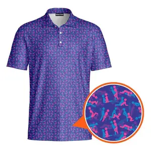 Funny Exercise In The Midnight Blue Golf Polo Shirt, Gift for Men, Casual Cool, For Every Occasion, Cozy Fit, Perfect for Any