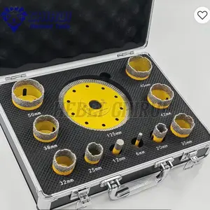 Brocas para hacer hollos en el mármol cerámica