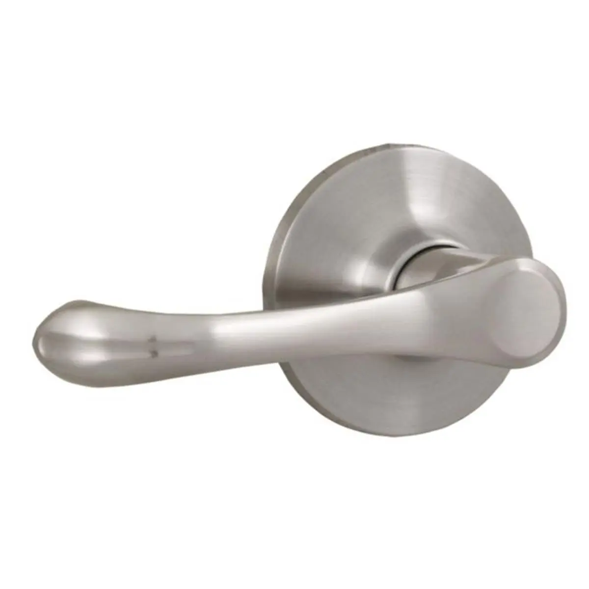 212 MAIN Weslock Somerset Lock with Handle, Zinc-Alloy Construction, Adjustable Latch, Full Lip Strike, Satin Nickel Finish for Motorcycle Security