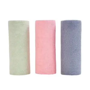 8" Reusable Lint-Free Microfiber Wipes - Perforated Tear, Roll Form, Kitchen/Home Paper Towel Replacement - 1 Roll (20 Sheets) Long-Lasting Home Care Cleaning Supply