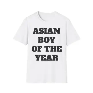 Asian Boy Of The Year T-Shirt, Unisex Tee, Cute Asian Kid, Trendy Youth Shirt, Asian American Pride, Gift for Boys, Funny Meme, 2025