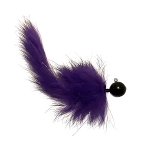 5 PACK – Purple 1/4 oz Twitching Jigs (Salmon, Steelhead, Bull Trout, Trout)