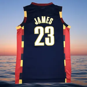 Classic-Design stitched Men's Sleeveless Retro Basketball Jersey shirt