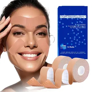 Face Tape for Wrinkles Overnight, Face Patches,Face Easticity Lift, Long Term Prevention of Forehead,Vertical, Crow's feet, nose and Neck Wrinkles