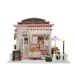 Wooden DIY Coco Chocolatier Miniature kit