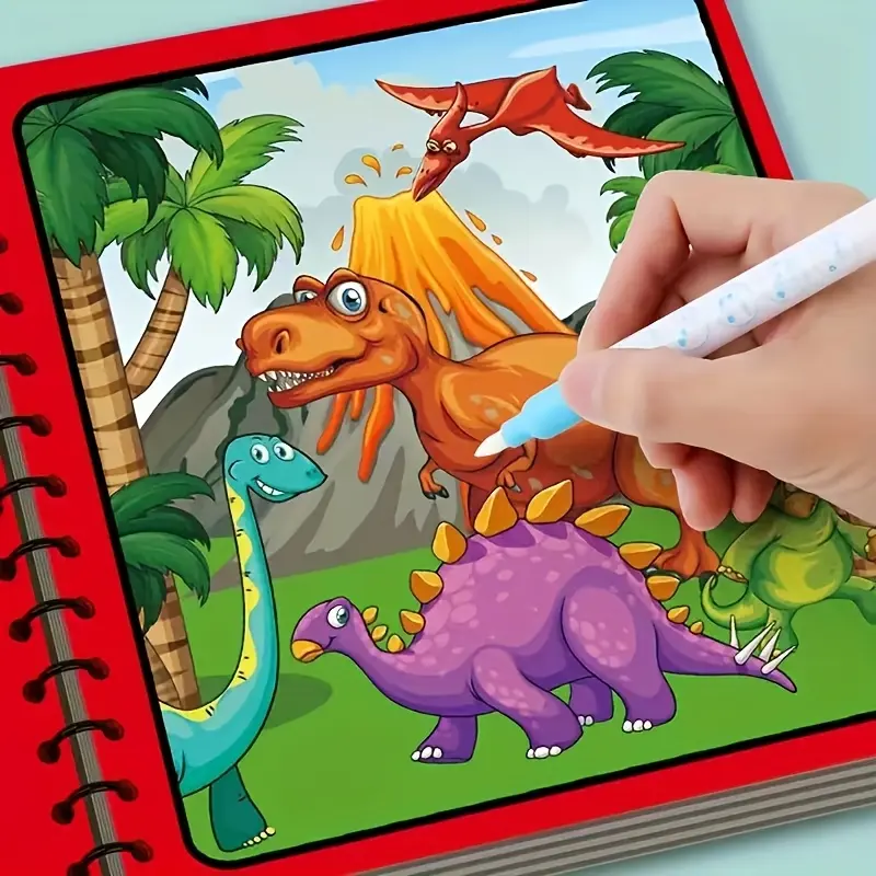 Reusable Underwater World Magic Water Book - Colorful Magic Pen Educational Drawing Toy - Ideal Christmas & Easter Gift for Youngsters, Youngsters' Gift|Imaginative Play|Durable Toy