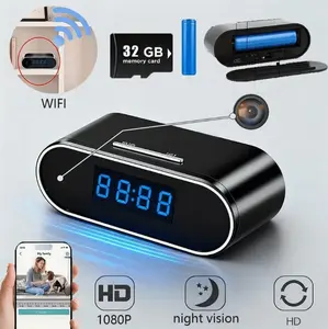 Spy Clock Camera – 1080P HD Discreet Recording Clock