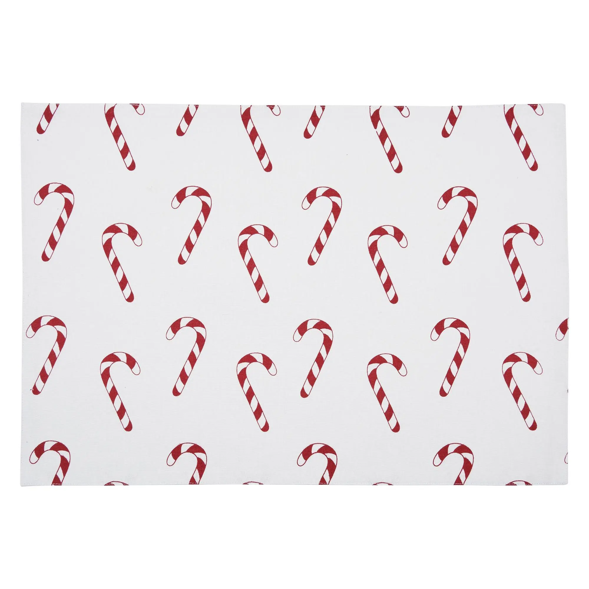 Candy Cane Wishes Placemat Set of 6 by Valerie