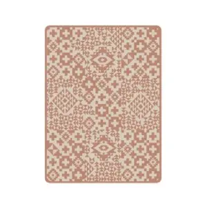 PENDLETON Organic Cotton Woven Baby Blanket Blue Ridge/Cork