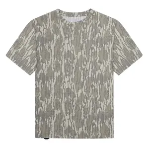 Mossy Oak Washed Out Camo Tee For Men, Mossy Oak Bottomland Tee, Mossy Oak Camo, 3D Camo Style T-Shirt, Fanmade Design