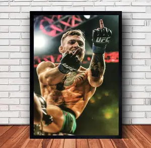 Conor Mcgregor Boxing Poster  Wall Art Family Bedroom Decor