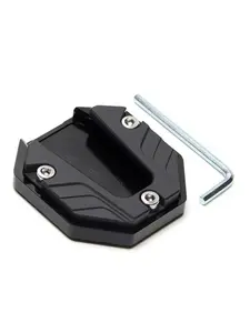Motorcycle Modification Side Footrest Accessories Cnc Aluminum Alloy Foot Rest Board Durable Large Auxiliary Side Kick Block Anti-Slip Edge