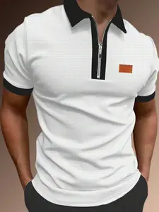 Men's Polo Shirt, Fashion Classic Daily Wear, Comfortable Fabric, Casual Outdoors and Sports Activities, Versatile Wardrobe Essential