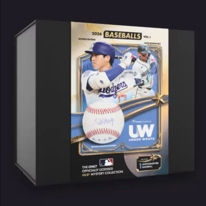 1 2026 Fanatics UW Autographed Baseball Box Break - 31 Spot Choices, Pick Your Team, Sports Trading Cards