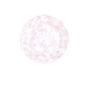 Noon & Moon Rosy Bloom Plate 9 Inch