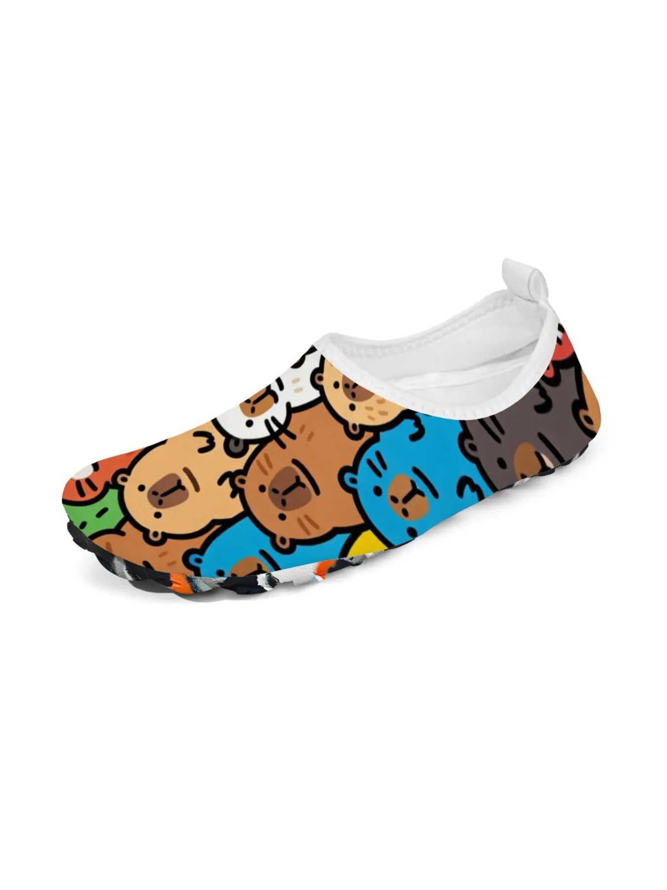Beaver Doodle Print Outdoor Water Shoes for Men and Women, Quick-Dry, Non-Slip, Lightweight Breathable Fishing and Hiking Sandals Eu36-Eu45