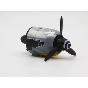 Fw-190 WWII Fighter Plane Car Air Freshener Vent Clip - Long Lasting 30-Day Cologne Scent, Rotating Propeller Odor Eliminator, Aviation Themed Auto Diffuser