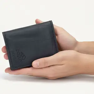 Conrad Vegan Wallet – Upcycled Innertube, Handmade Minimalist
