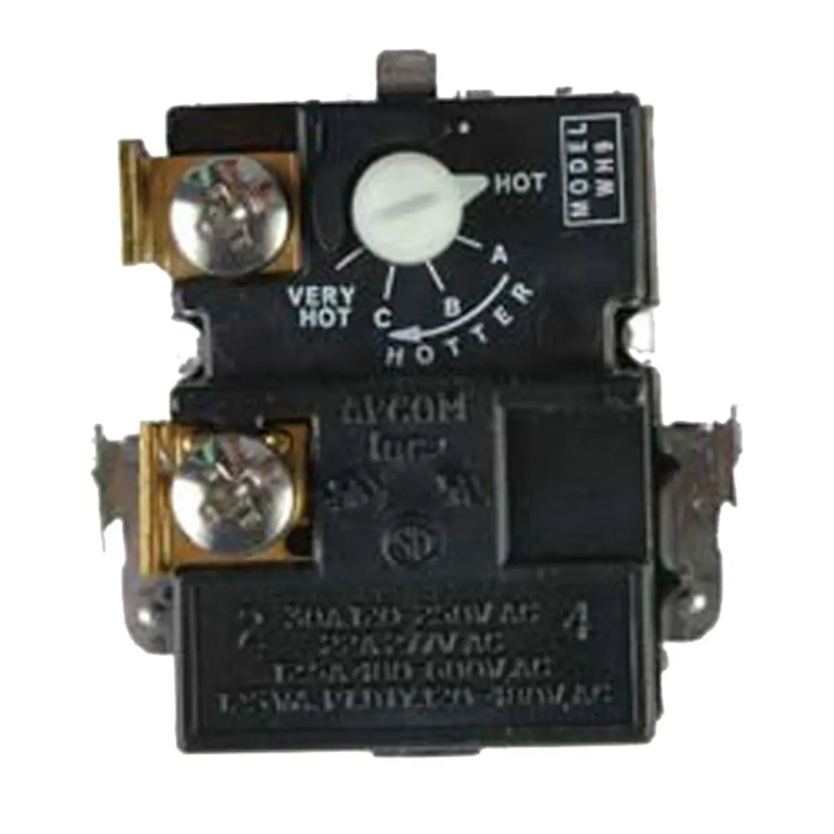 Knox WH9 Lower Water Heater Thermostat for Apcom, Plastic Metal Construction, Small Size Household Appliance