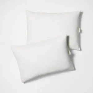 Standard/Queen 2pk Memory Foam and Down Alternative Bed Pillows - Casaluna