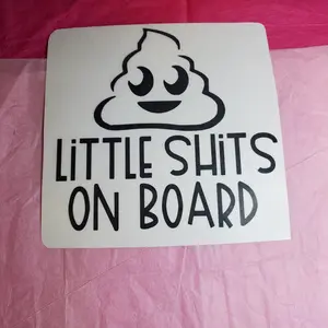 Kids On Board 5x5 Vinyl Decal