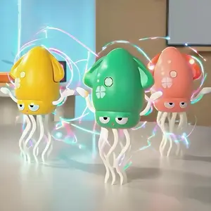 Electric Dancing Octopus Toy Set, Musical Light Up, Standing Climbing Toy, Eight-Legged Fish Electric Toy, Birthday Christmas Gift, Includes Box, 3+ Years