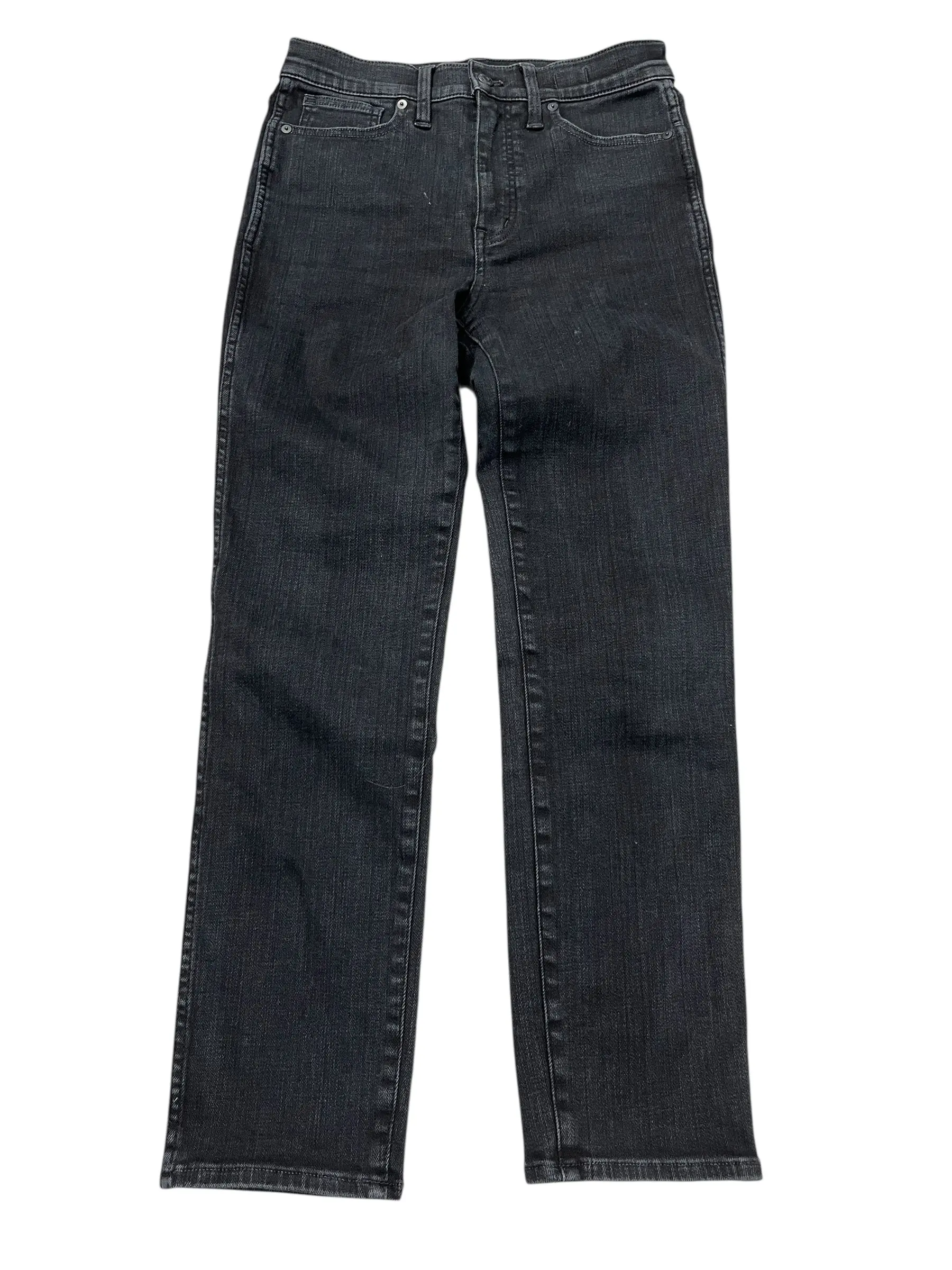 Jeans Skinny By Madewell In Black Denim, Size:6