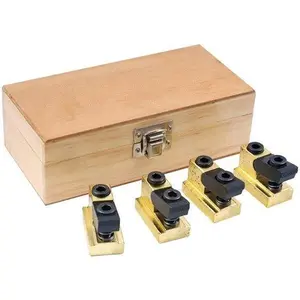 Precise Pro-Series 4-Piece 5/8" Steel T-Slot Clamping Kit - Ideal for Downward Hold, EDM Clamping Applications
