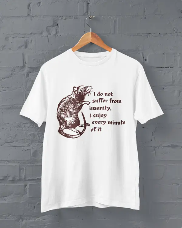 Rat Shirt, Poetry and Alt Clothing, Grunge and Funny Quote Shirts