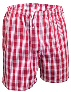 Red Palaka Shorts Hawaii Heritage Design