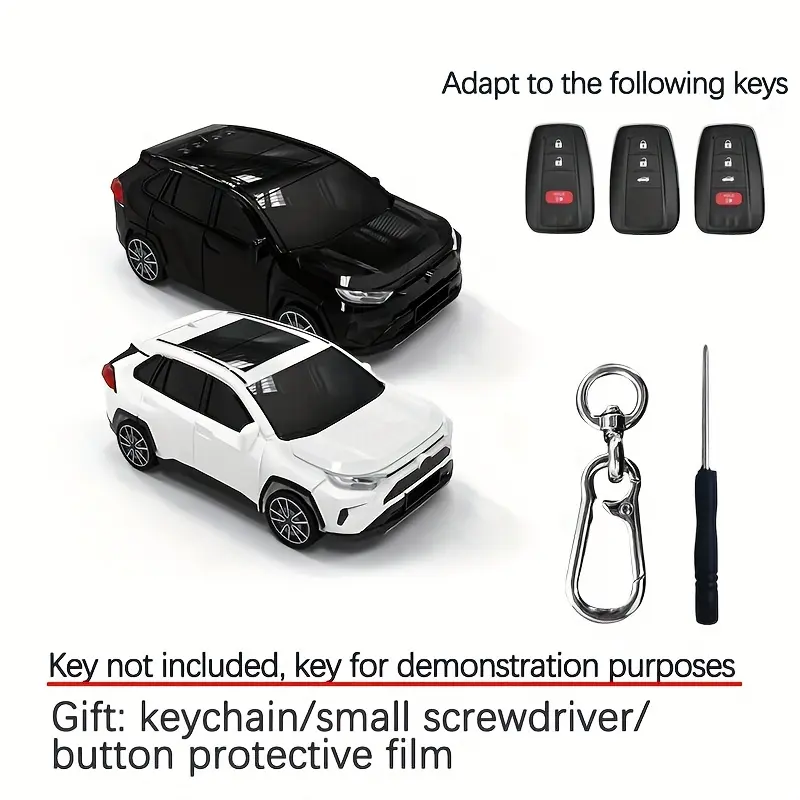 Exterior key protective sleeve-durable cover for Toyota models, premium gift idea with sleek design Car Accessories Automotive