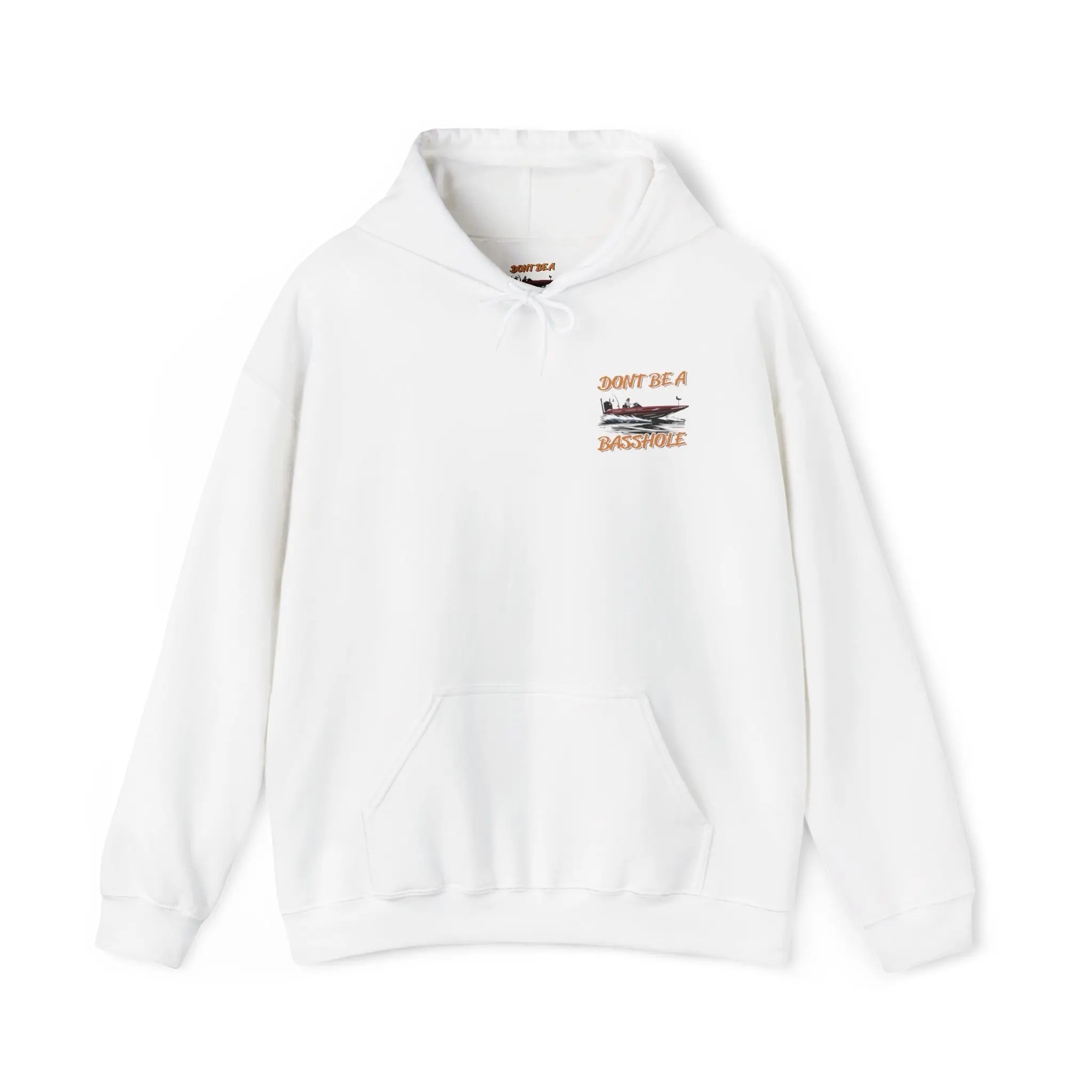 "don't be a basshole" hoodie