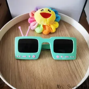 Creative Funny Novelty Sunglasses, Stylish-Funky Unique Fashion Accessories, Cute Photo Prop Eyewear for Birthday Party, Group Gathering, Stylish Accessories