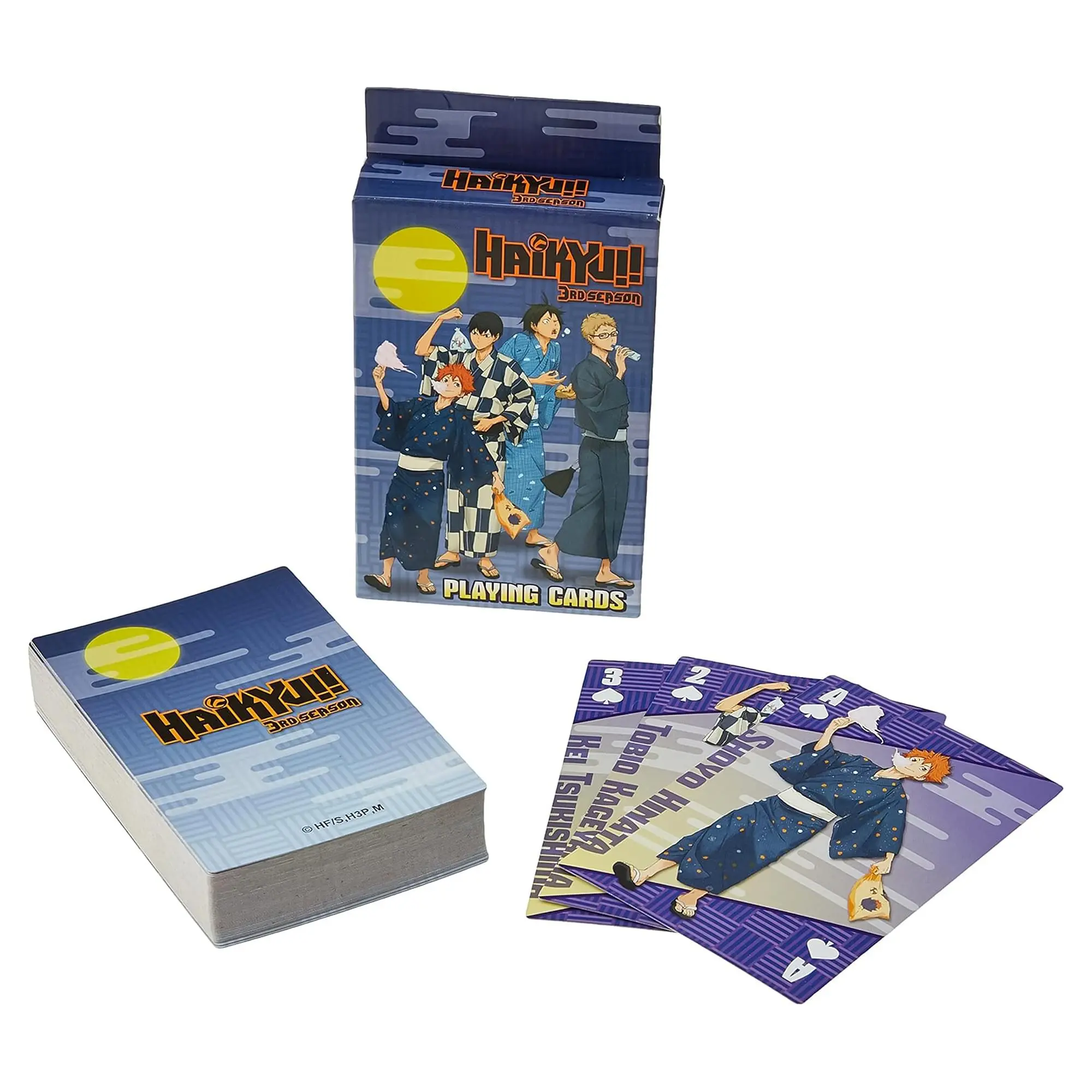 Haikyu!! Yukata Group Playing Cards | Full Standard Deck