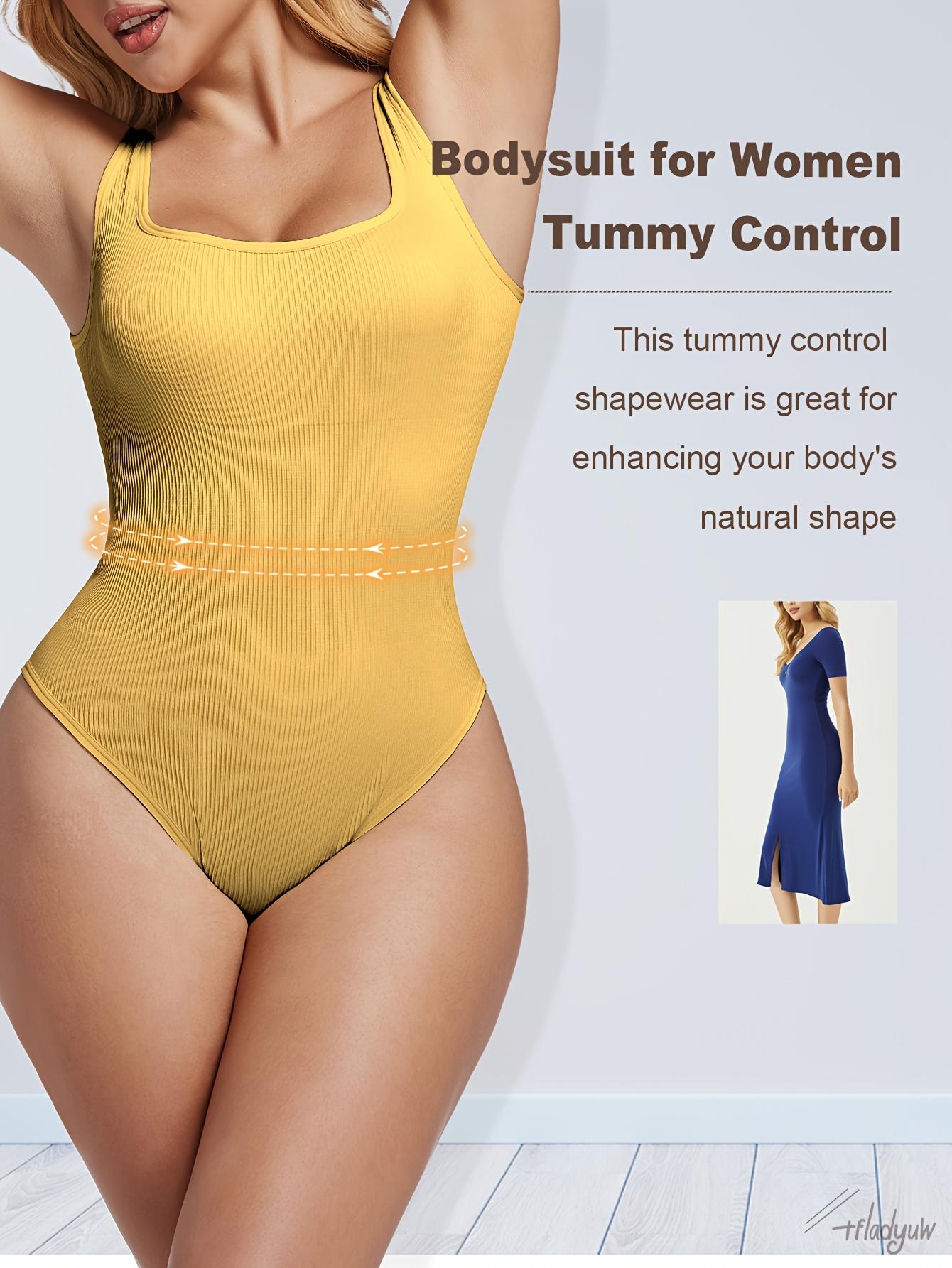 Spring and summer solid color square neck Women's body shaping briefs, bodysuits bodysuits tummy lifting and hip lifting sexy vest square neck threaded briefs comfortable body shaping bodysuits