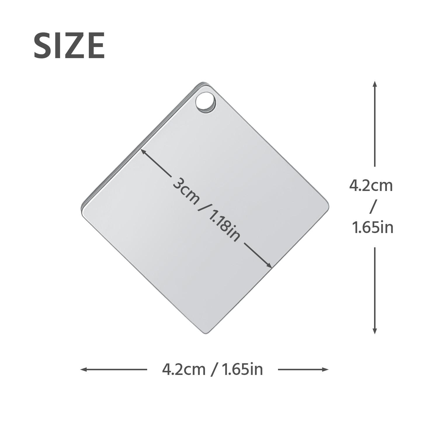 LIVEKEY Personalized Bone-Shaped Two-Paw Single-Sided Dog Tags Engraved Dog Name Tags Cat ID Tags Customizable with Pet Name and Contact Information