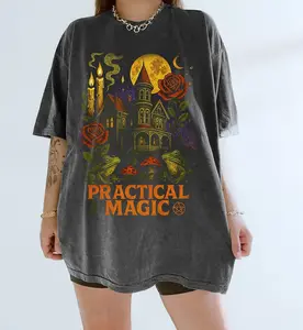 [Sale Up To 40%] Comfort Colors Vintage Witch Movie Practical Tshirt