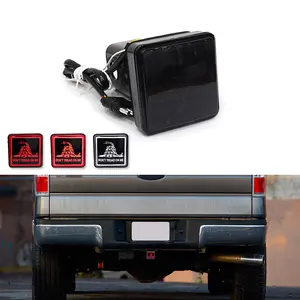 1pcs Smoked Red LED Brake lamps Light DRL Trailer Hitch Backup Lamp Fit 2" Towing & Hauling