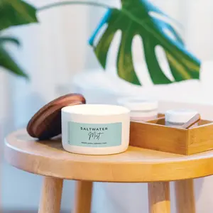 Milkhouse Signature Statement 10oz Candle - Saltwater Mist