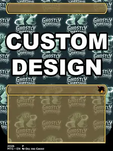 One Custom MTG Card Artwork Standard MTG Size Perfect for Commander Cube & Casual Play