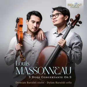 Dylan Baraldi - Massonneau: 3 Duos Concertante, Op. 9  [COMPACT DISC - CD]