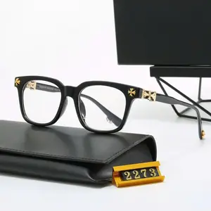 Chrome Hearts Luxury Sunglasses for Men & Women, UV400 Vintage Square Eyewear, Premium Designer Fashion Glasses